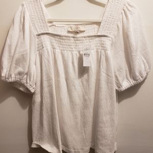 Loft square neck tee